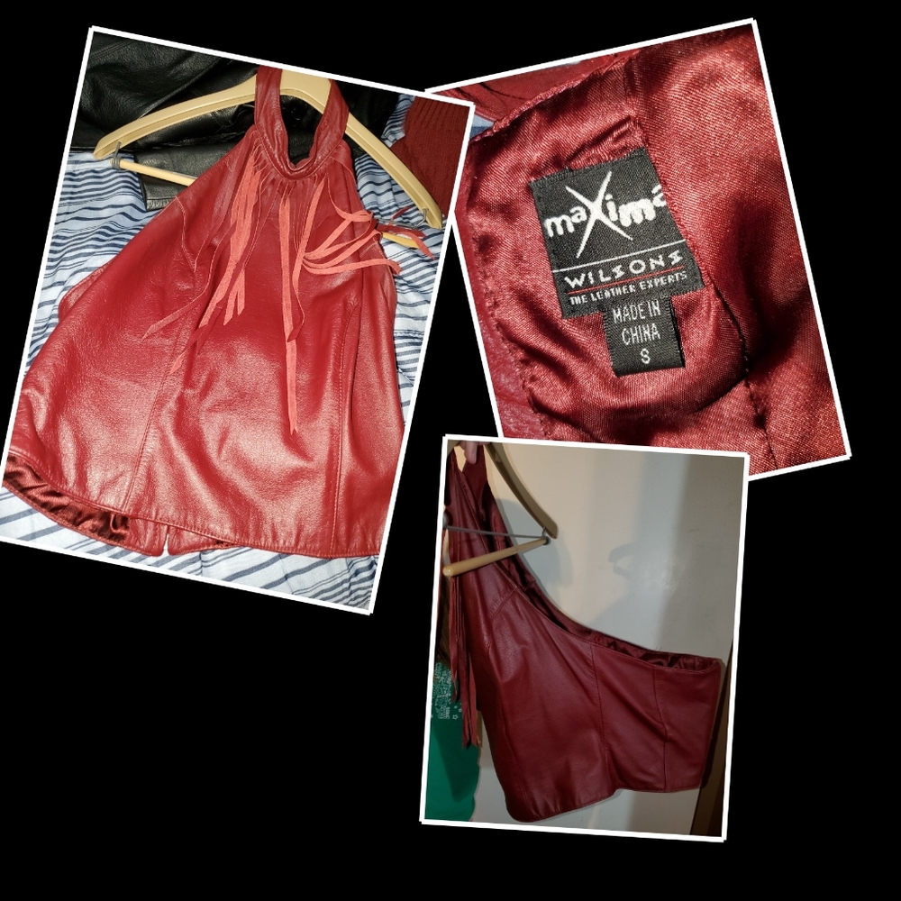 women's leather apparel  coats, jackets pants,